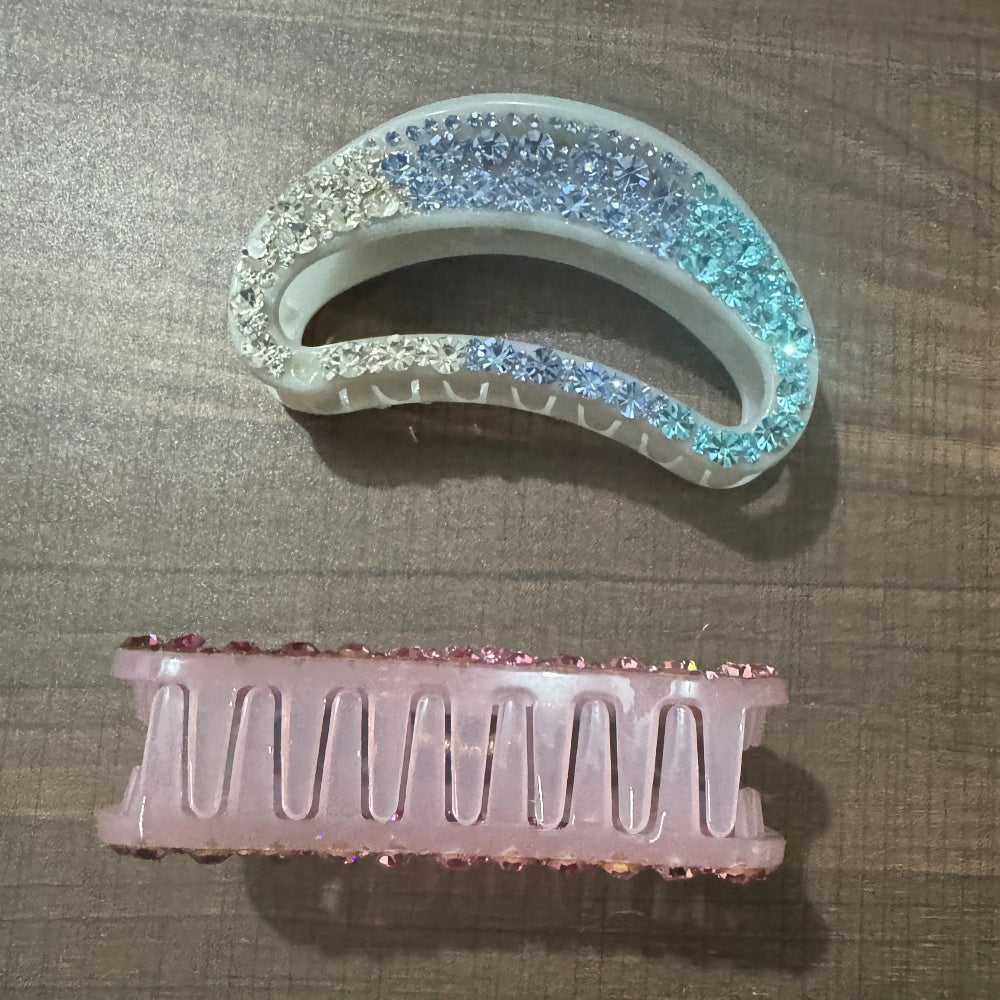 Galaxy D-shaped Hair Claw