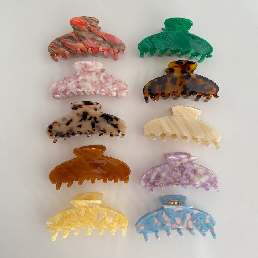 The Customized Name Colorful Patterns Hair Claw