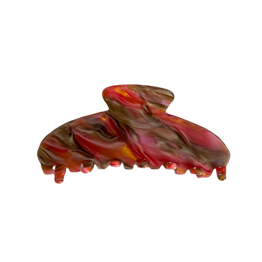 The Customized Name Colorful Patterns Hair Claw