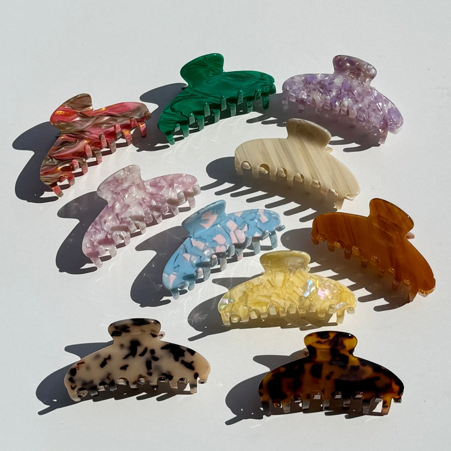 The Customized Name Colorful Patterns Hair Claw