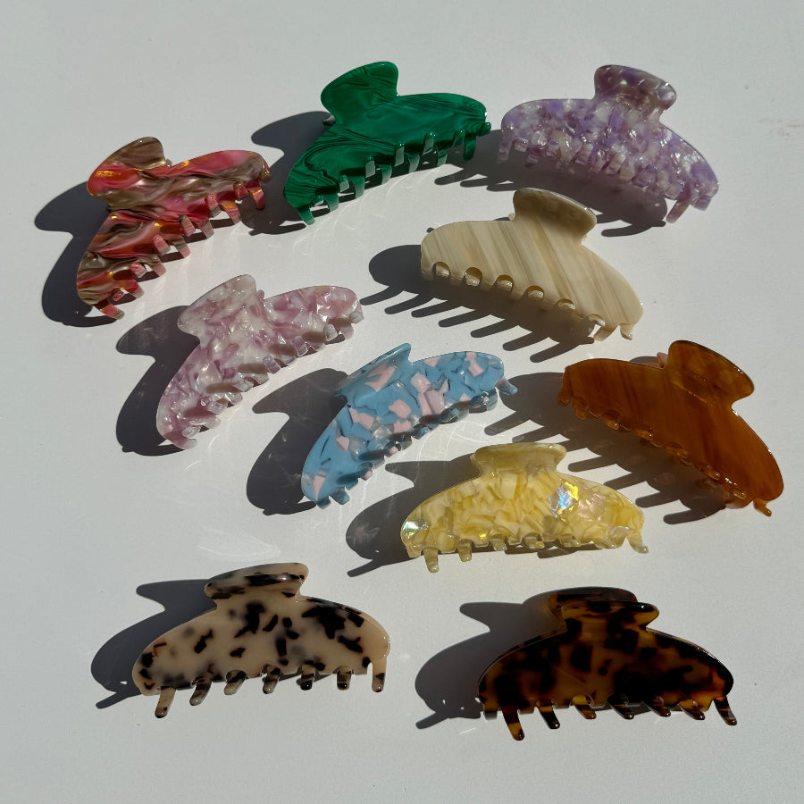 The Customized Name Colorful Patterns Hair Claw