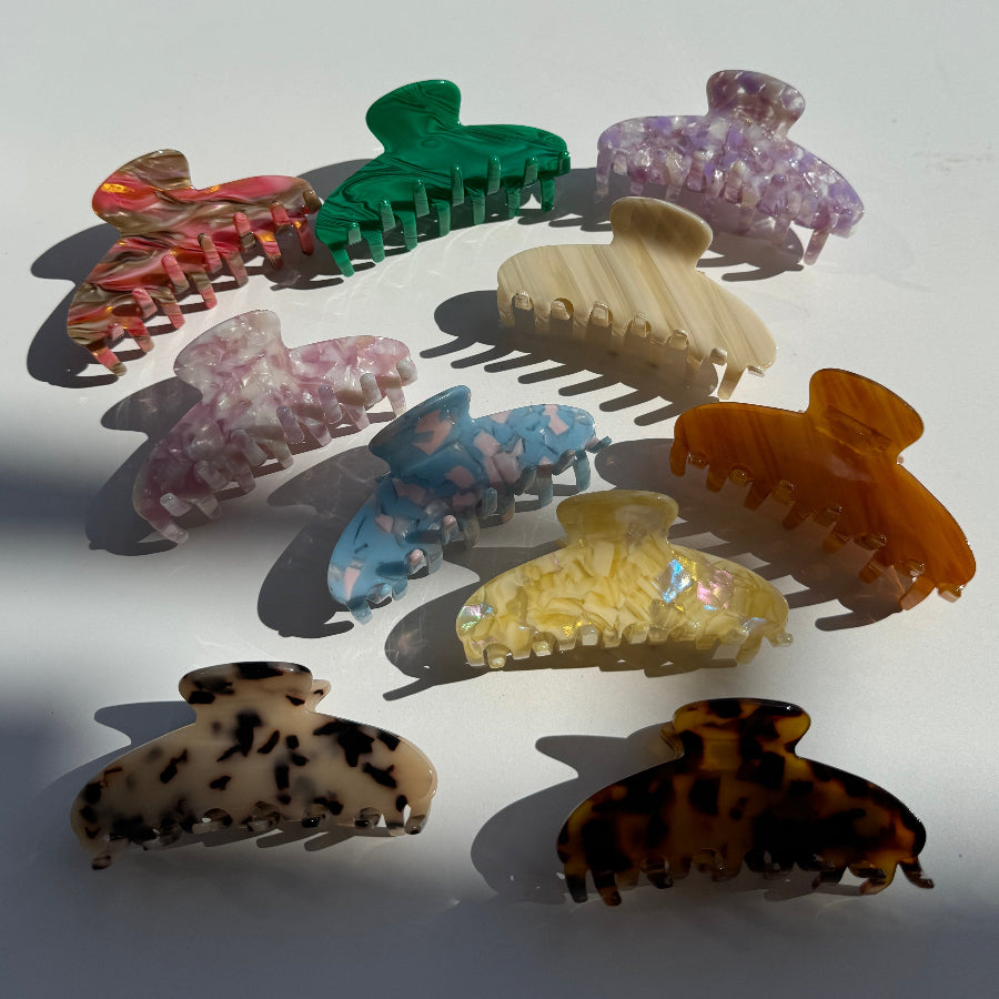 The Customized Name Colorful Patterns Hair Claw