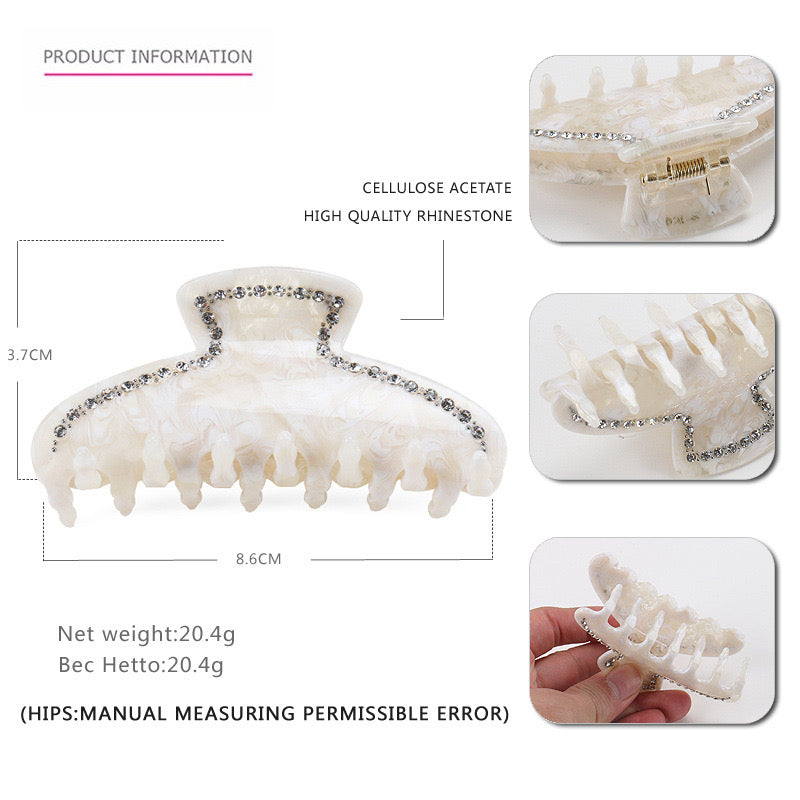 Strawberry Milkshake Hair Claw