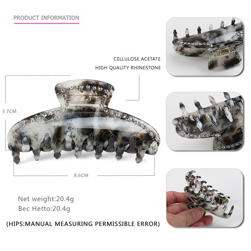 Strawberry Milkshake Hair Claw