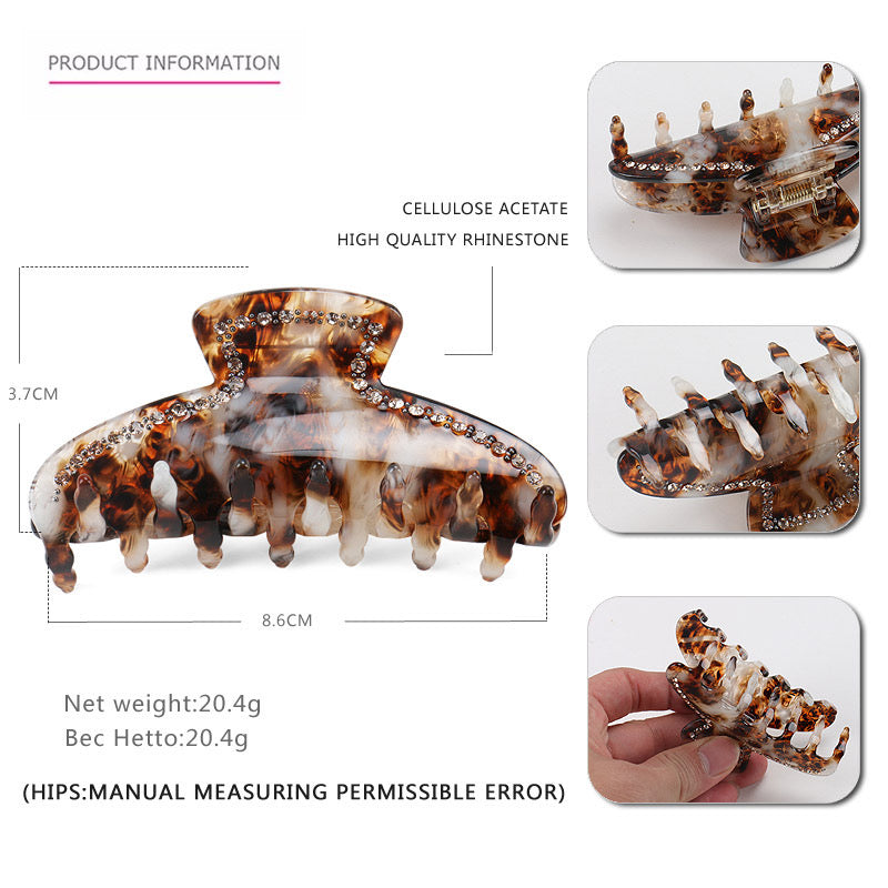 Strawberry Milkshake Hair Claw