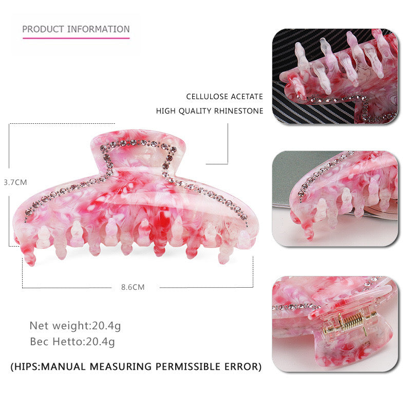 Strawberry Milkshake Hair Claw