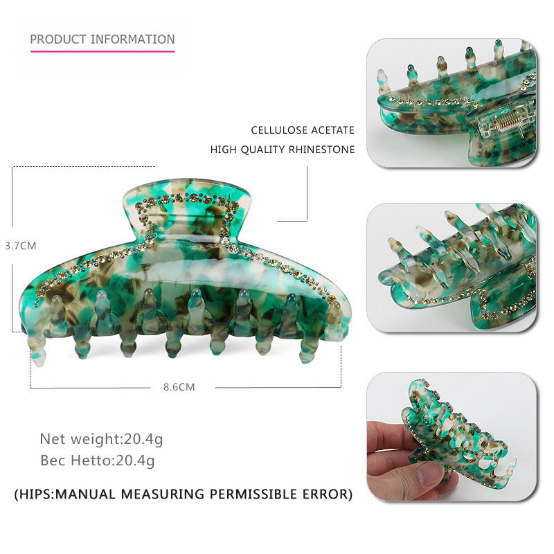 Strawberry Milkshake Hair Claw