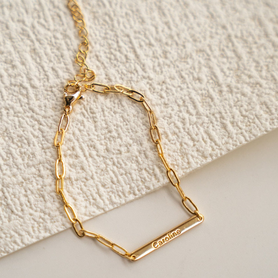Customized Letter Name Bracelet