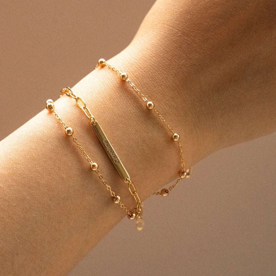 Customized Letter Name Bracelet
