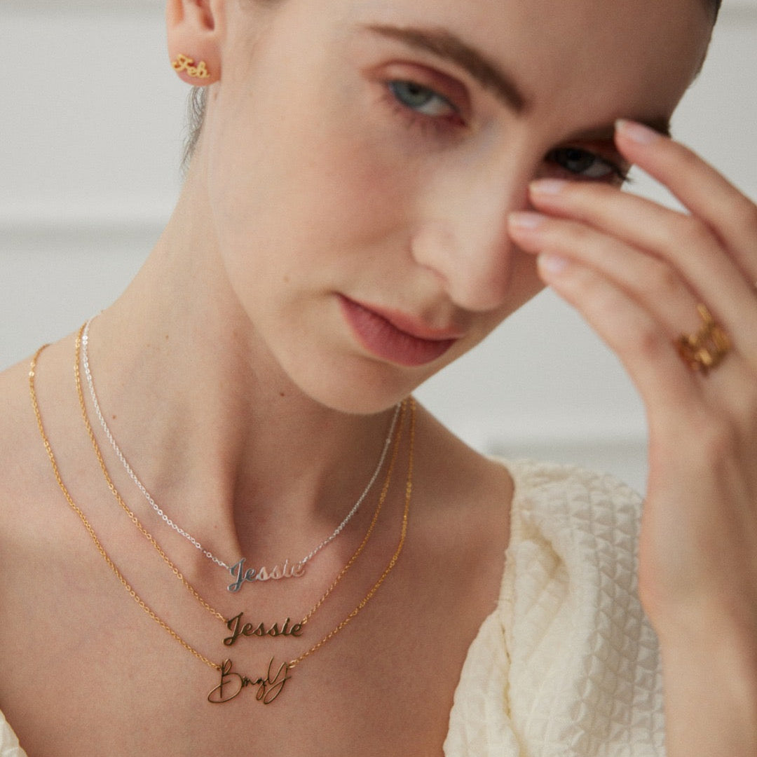 Customized Letter Name Necklace