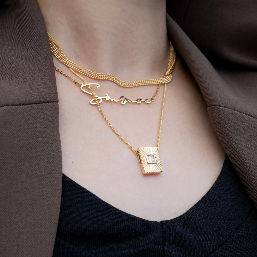 Customized Letter Name Necklace