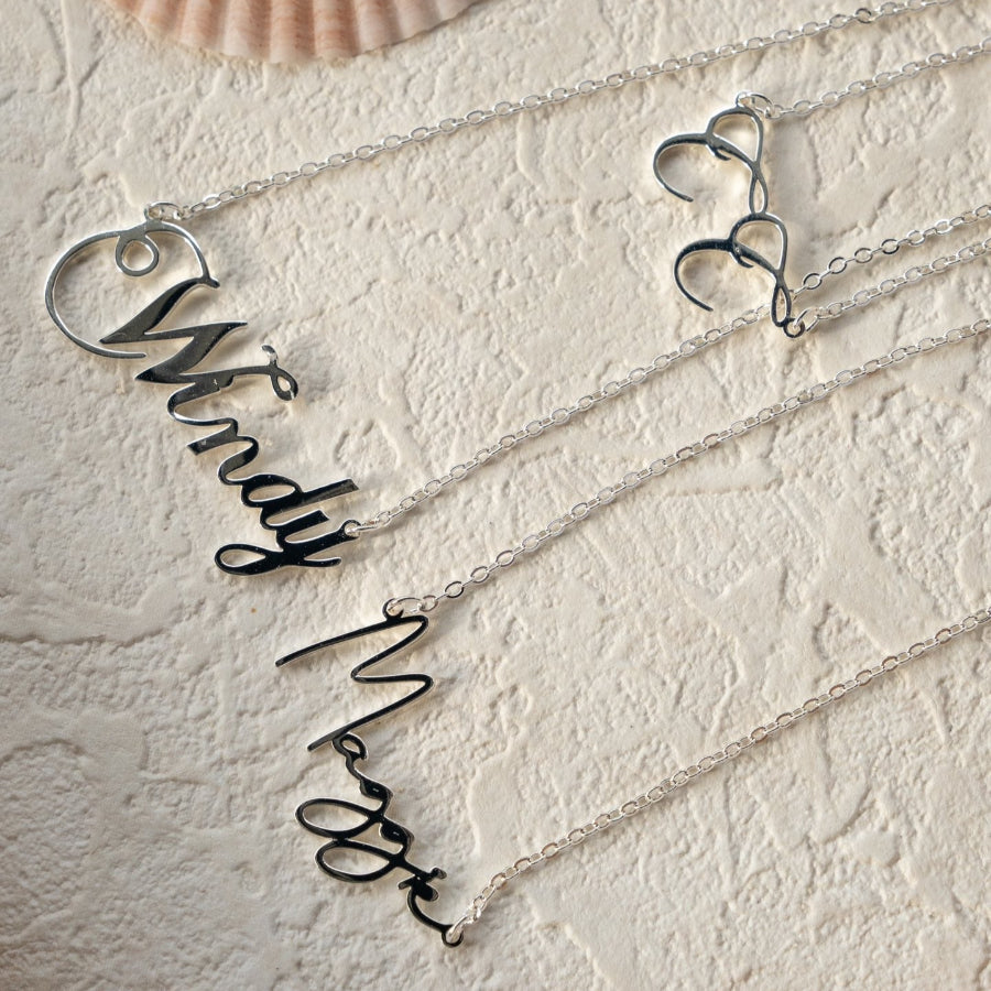 Customized Letter Name Necklace