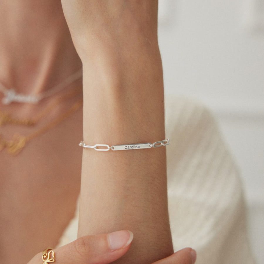 Customized Letter Name Bracelet