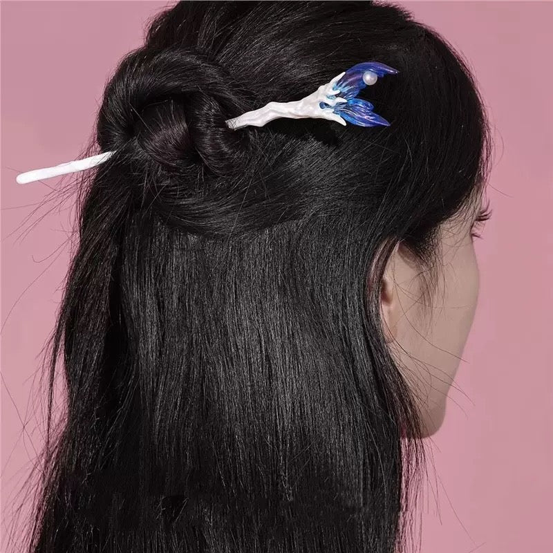 Mermaid Tail 3D Print Hairpin