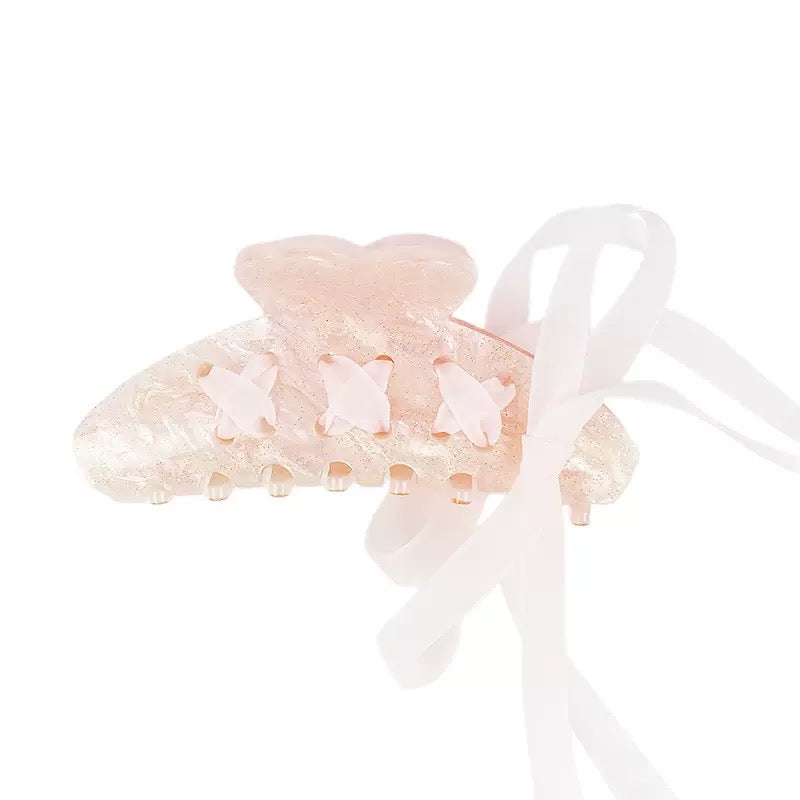 Sweet Ribbon Hair Claw