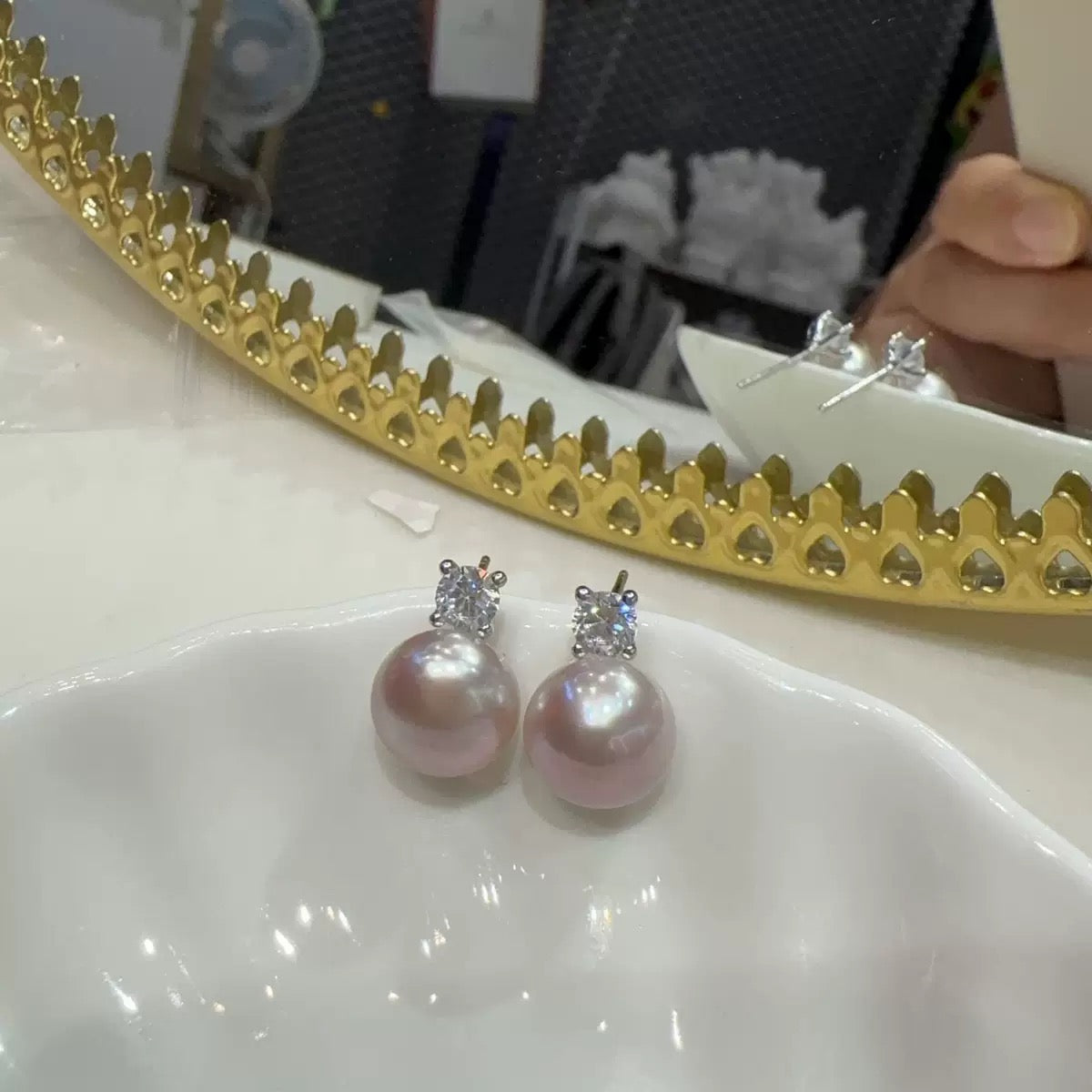 Princess Diana's Pearl Earrings