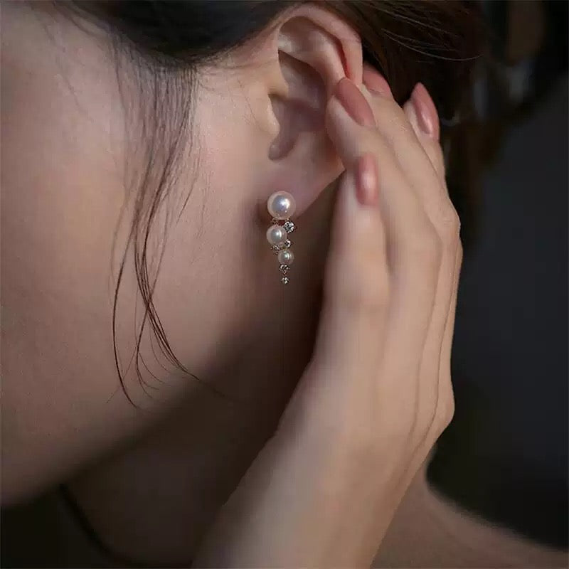 Gypsophila Pearl Earrings