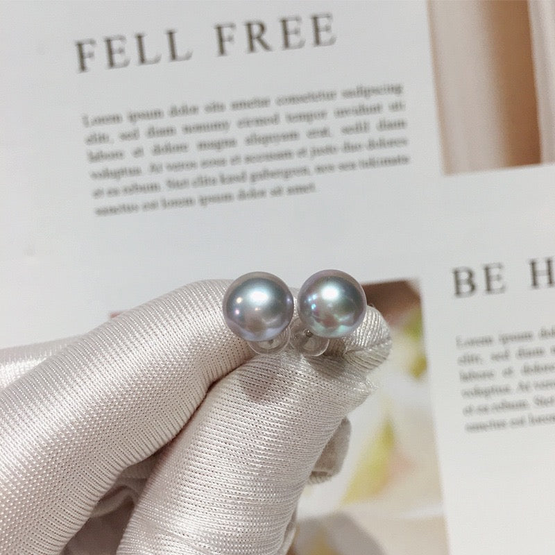 Moonlit Kiss Pearl Earrings