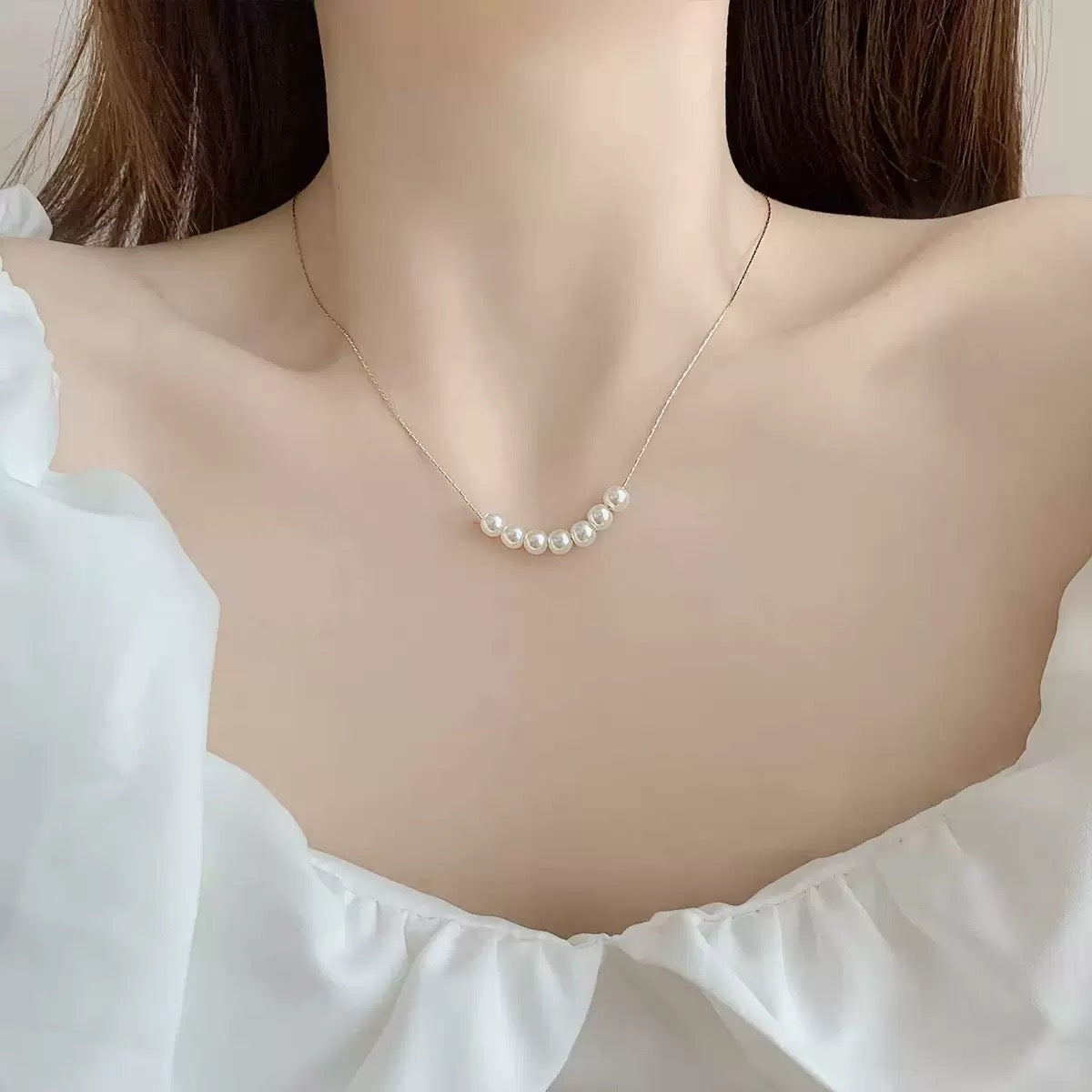 Smiling Pearl Necklace